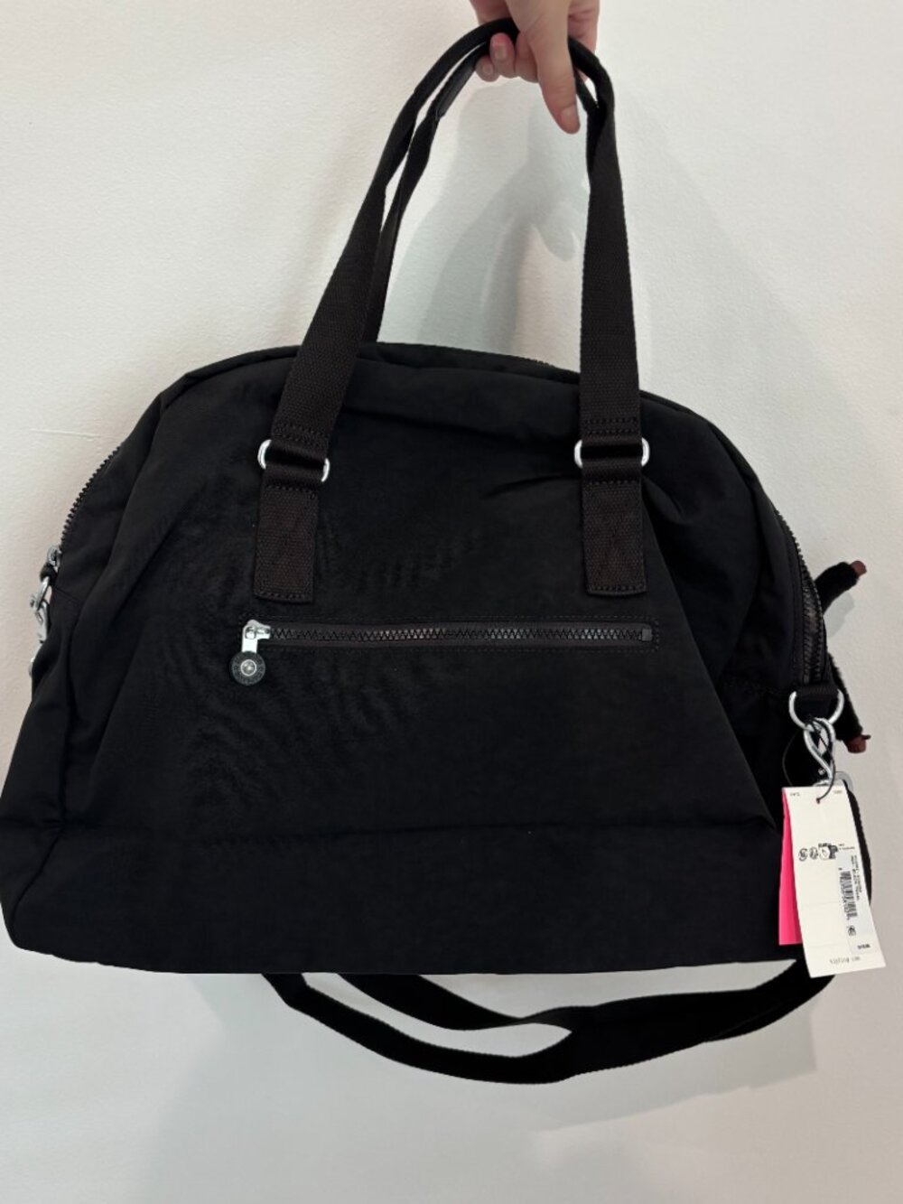 Kipling Eugina Duffel Bag – Black Tonal | NWT | MSRP $149
